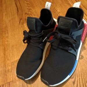 Adidas NMD XR1 OG size 14 black white red blue